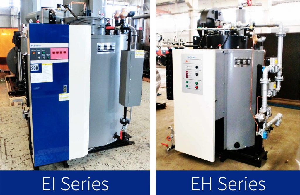 Miura Boliler Malaysia, our products, Once-through Steam Boiler,  < EI Series > <EH Series> Oil & Gas